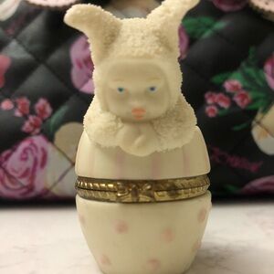 Vintage Sunny Side Up Trinket Box.